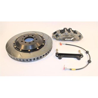 BMW E46 M3 4 Piston 355x32mm/4 Piston 355x28mm Race Kit - Front & Rear - Anodized