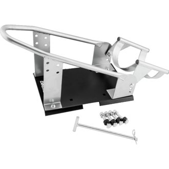 Heavy Duty Wheel Chock - Silver