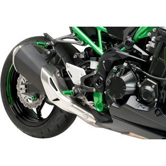 Racing Footpegs Green