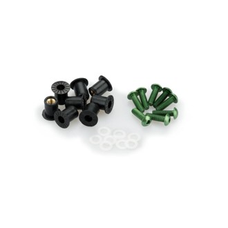 Screw Kit Anodized For Screens Green