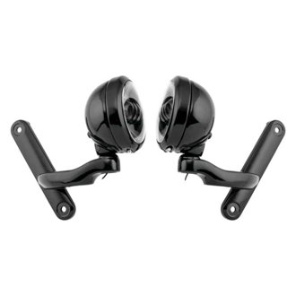 Letric Lighting 4.5in Passing Lamps Black/Black