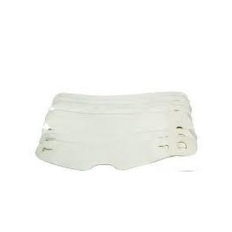 2mm Clear Helmet Face Shield Tear-Offs - Vesta - Pack of 20