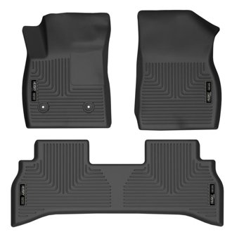 21-22 Chevrolet Trailblazer (RWD) WeatherBeater Front & 2nd Seat Floor Liners - Black