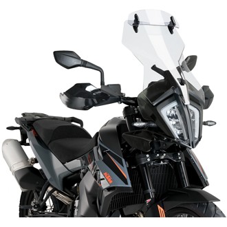 Touring Windshield With Visor Clear