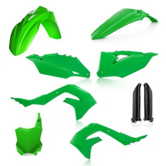 21+ Kawasaki KX250 KX250X/19-23 KX450 Full Plastic Kit - Original 20/21