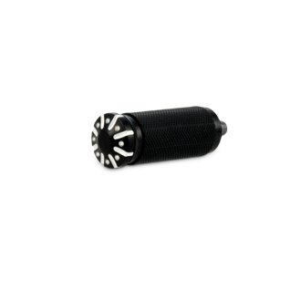Universal Hawk Toe Peg Billet - Black Machined