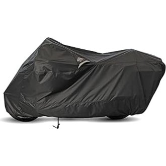 Sportbike Weatherall Plus Ratchet Motorcycle Cover - Black