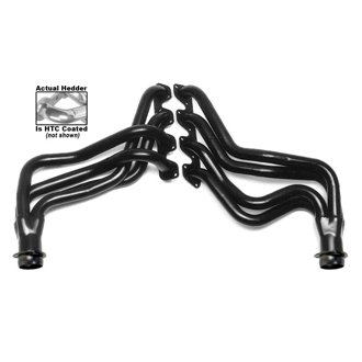 Silver EO Headers For 77-79 Ford 4WD F150-F350 Trucks & Broncos with 351-400M