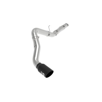 ATLAS 5 IN Aluminized Steel DPF-Back Exhaust System w/Black Tip