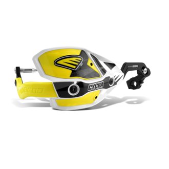 CRM Ultra 1-1/8 in. Clamp w/White Shields/Yellow Covers