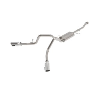 Vulcan Series 3 IN 304SS Cat-Back Exhaust Dual Rear Side Exit w/Polished Tip