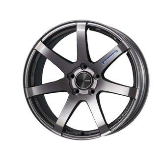 PF07 18x8 5x100 ET35 Dark Silver Wheel