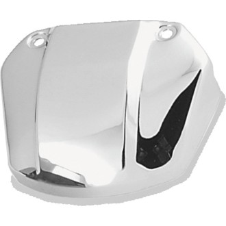 Bikers Choice 71-17 Chrome Headlight Bracket Cover Replaces H-D 67884-90T No Indicator Hole