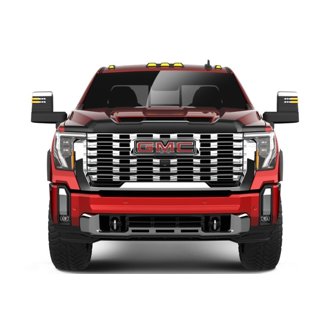 2024 GMC Sierra 2500/3500HD Aeroskin Hood Protector - Smoke