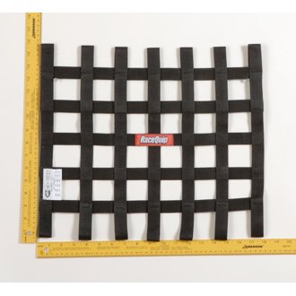 Black 15 X 18 SFI Ribbon Net