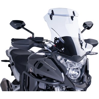 Multi-Adjustable Visor Fixed With Screws Clear