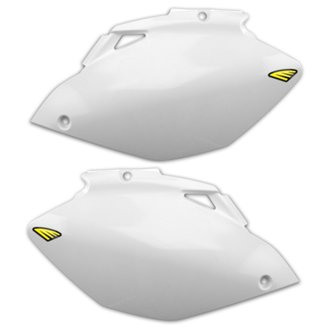 06-09 Yamaha YZ250-450F Side Number Panels - White
