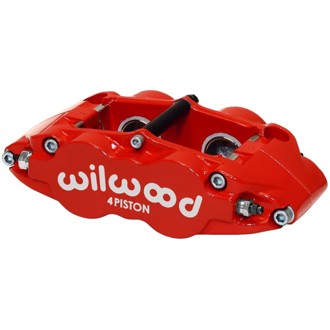Wilwood caliper FNSL4R 1.38/1.38 .950 rotor red