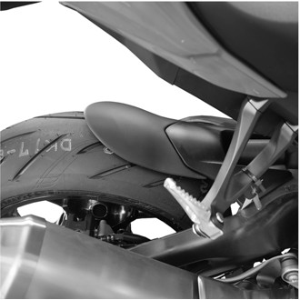 Rear Fender Extension Matt Black