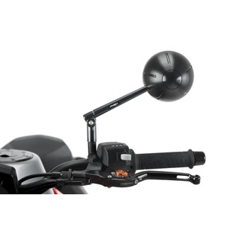 Rearview Mirror Retro Black