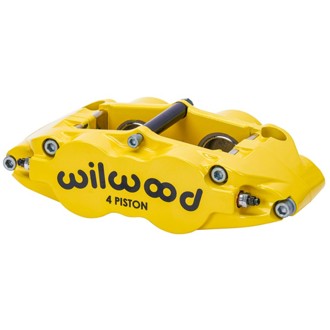 Wilwood caliper FNSL4R 1.38/1.38 .810 rotor yellow