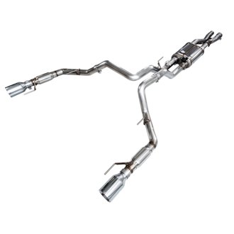 AWE SwitchPath™ Exhaust for Gen 3 Raptor - Chrome Silver Tips