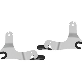 Quick Release Mount For Multi-Purpose Backrest 14-Up Touring Models Chrome