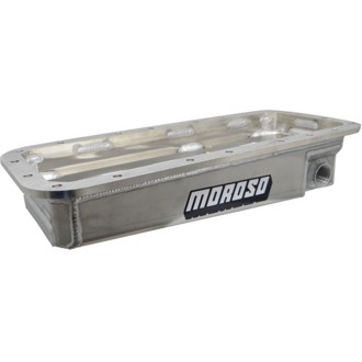 Hemi (Incl. Keith Black/JP-1 Funny Car) Wet Sump 3.5in-5.25in Aluminum Oil Pan