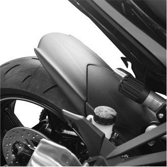 Rear Fender Extension Matt Black
