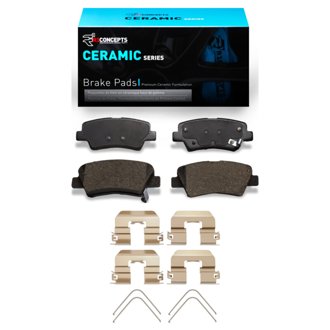 R1 Ceramic Pads and Hardware Kit
