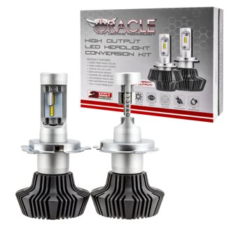 H4 4,000+ Lumen LED Headlight Bulbs (Pair