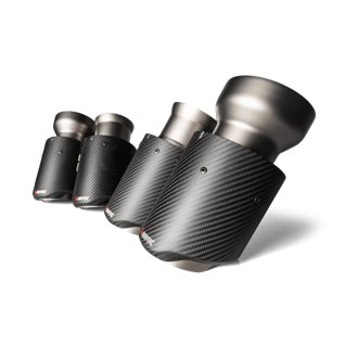 19-20 BMW X4 M/X4 M Competition (F98) Tail Pipe Set (Carbon