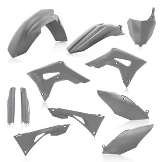 19-22 Honda CRF250R/450R/ CRF450R-S(Includes Airbox /Not Tank Cover)Full Plastic Kit - Gray