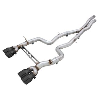 AWE Track Edition Catback for BMW F8X M3/M4 - Diamond Black
