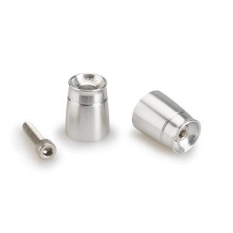 Bar Ends Sport Silver