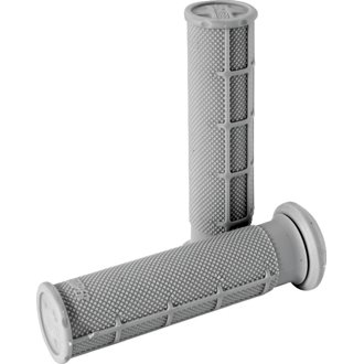 1/2 Waffle Grips - Soft ATV Light Gray