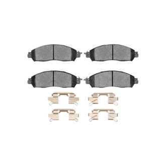 R1 16-22 Nissan NP300 Frontier (Mexico) Front Ceramic Pads & Hardware Kit
