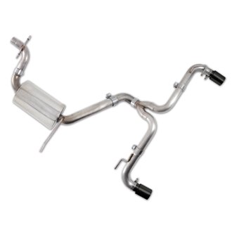 AWE Performance Catback for Mk6 GTI - Diamond Black Round Tips