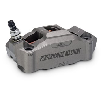 125 x 4 Race Series Radial Mount Caliper with ARC - Right - Gunmetal Grey