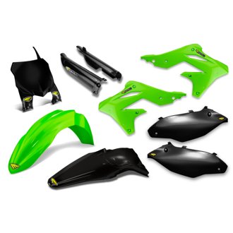 13-16 Kawasaki KX250F Powerflow Full Body Kit - OEM Color