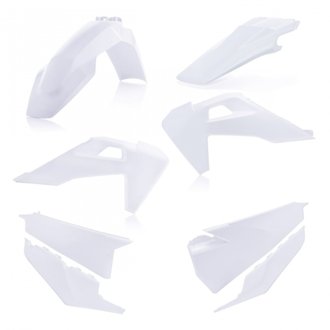 19-22 Husqvarna 125-450 TC/ FX/ FC/2019 TX300/ 20-22 TX300i Plastic Kit - 20 White