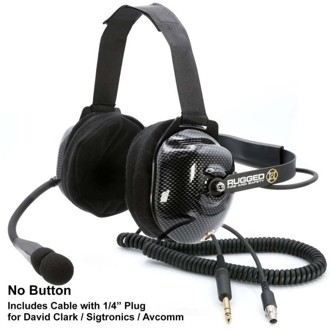 Fhs Behind-The-Head Fire Safety Industrial Headset With Mic On/Off Button / No Cable