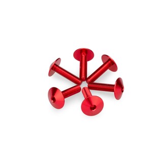 Screw Kit Anodized For Screens Red
