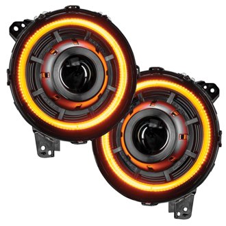 Oculus Switchback Bi-Led Projector Headlights -Jeep Wrangler Jl/Gladiator Jt