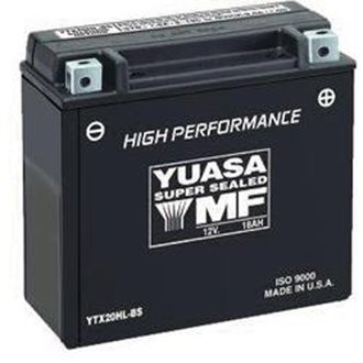 GYZ20L FACTORY ACTIVATED, MAINTENANCE FREE
