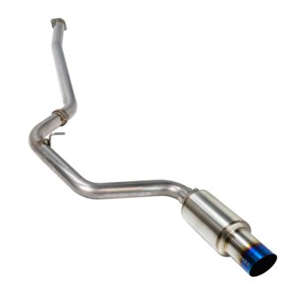 08-14 Subaru WRX / STI Hatch Cat-Back Exhaust R1 Spec Single Exit Titanium