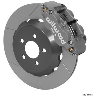 Wilwood 15-23 Ford Mustang Forged Superlite 4R Rear Big Brake Kit 14.00in Rotor (Anodized)