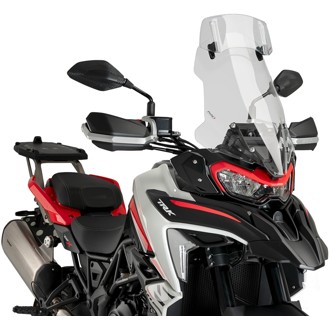 Touring Windshield With Visor Clear