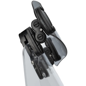 Multi-Adjustable Visor Clip-On Smoke