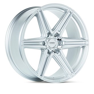 HF6-2 22x9.5 / 6x135 / ET20 / Deep Face / 87.1 - Silver Polished Wheel